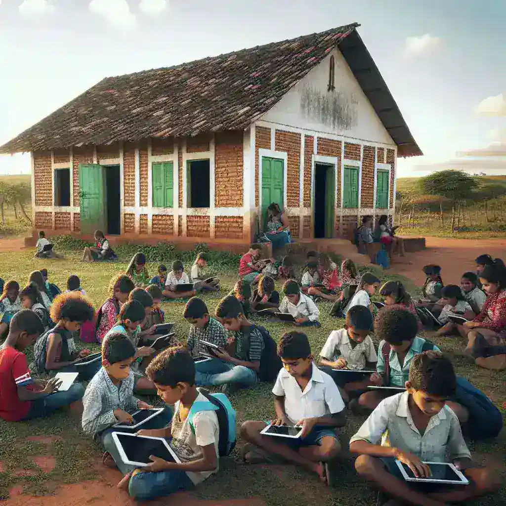 Projeto piloto leva tablets conectados a escolas rurais no Nordeste